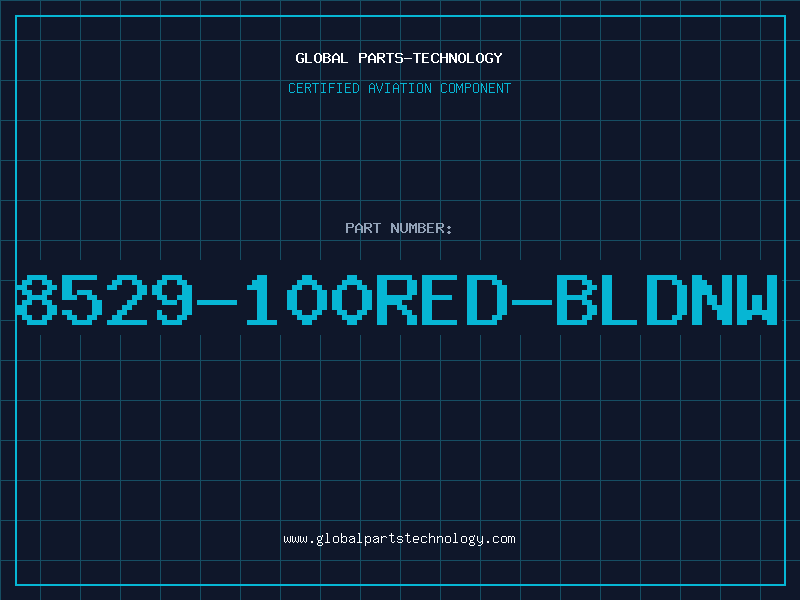 Aviation Part 8529-100RED-BLDNW
