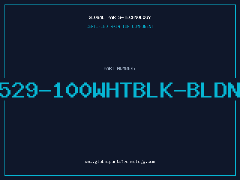 Aviation Part 8529-100WHTBLK-BLDNW