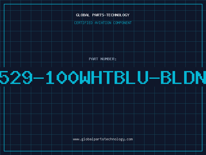 Aviation Part 8529-100WHTBLU-BLDNW