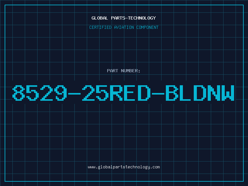 Aviation Part 8529-25RED-BLDNW