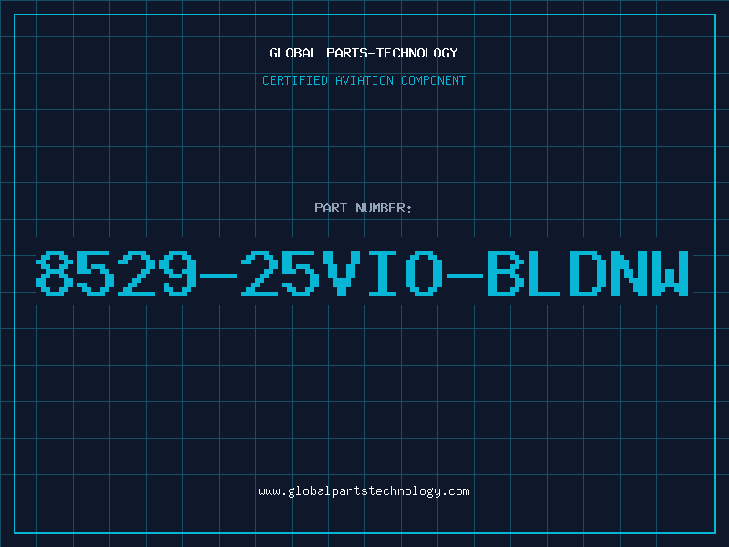 Aviation Part 8529-25VIO-BLDNW