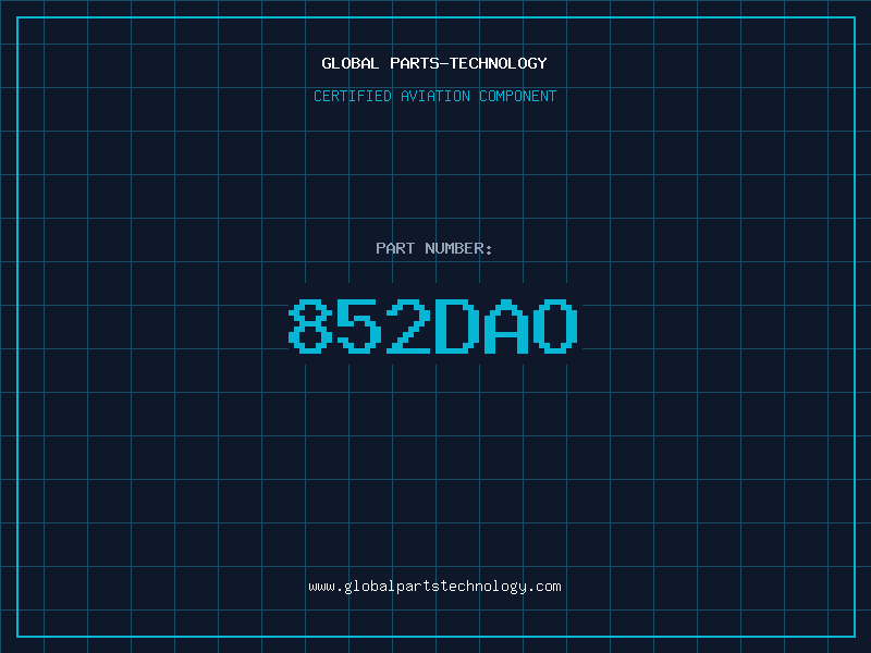 Aviation Part 852DAO