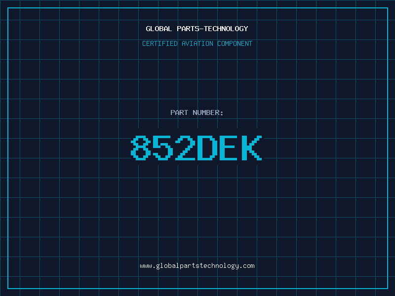 Aviation Part 852DEK