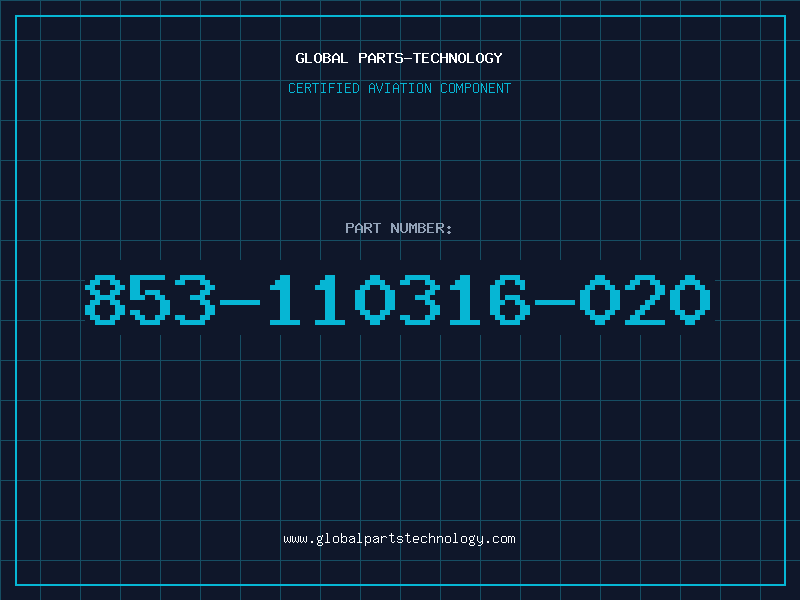 Aviation Part 853-110316-020