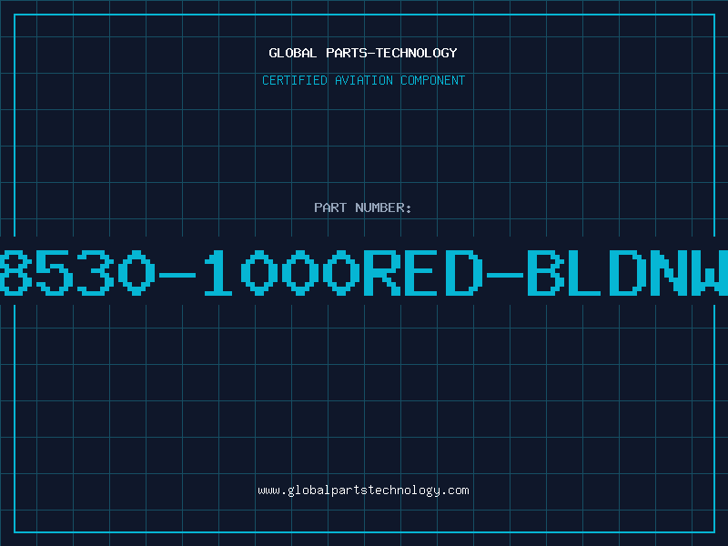 Aviation Part 8530-1000RED-BLDNW