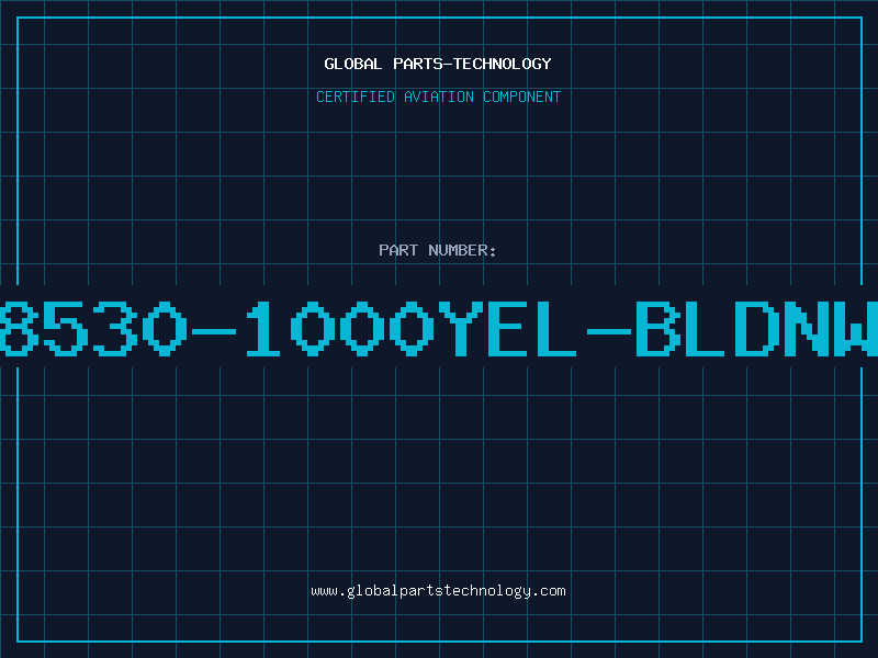 Aviation Part 8530-1000YEL-BLDNW