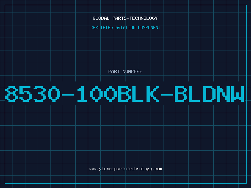 Aviation Part 8530-100BLK-BLDNW
