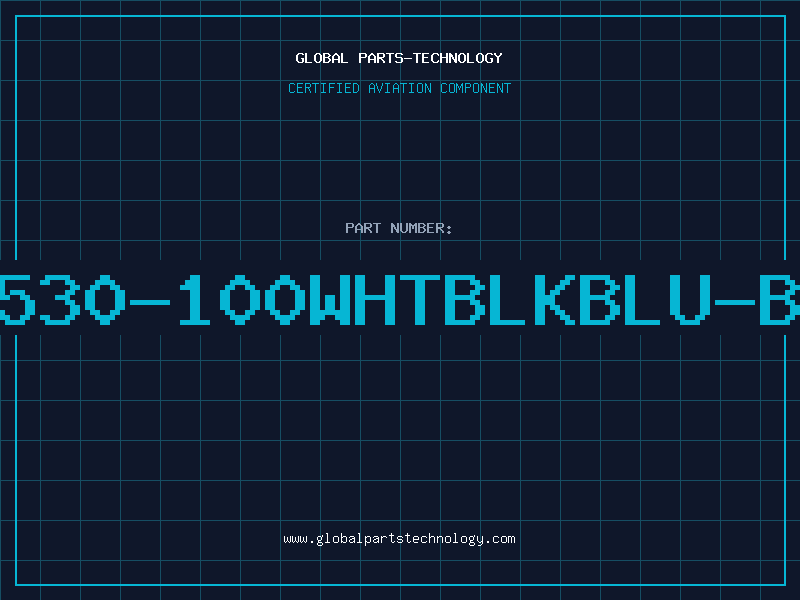 Aviation Part 8530-100WHTBLKBLU-BL