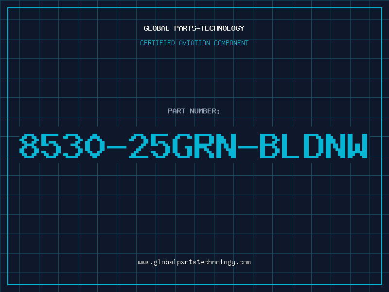 Aviation Part 8530-25GRN-BLDNW