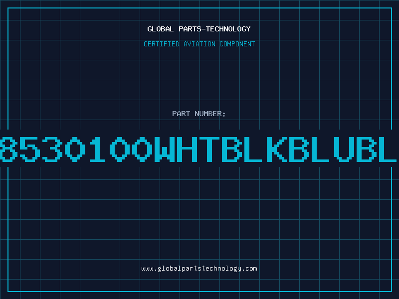 Aviation Part 8530100WHTBLKBLUBL