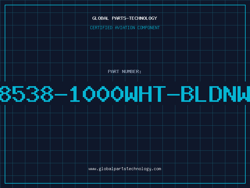 Aviation Part 8538-1000WHT-BLDNW