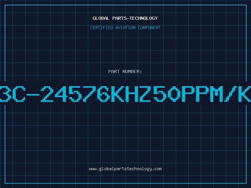 Aviation Part 853C-24576KHZ50PPM/KMS