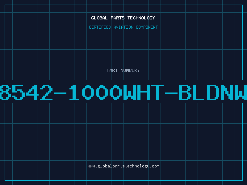 Aviation Part 8542-1000WHT-BLDNW