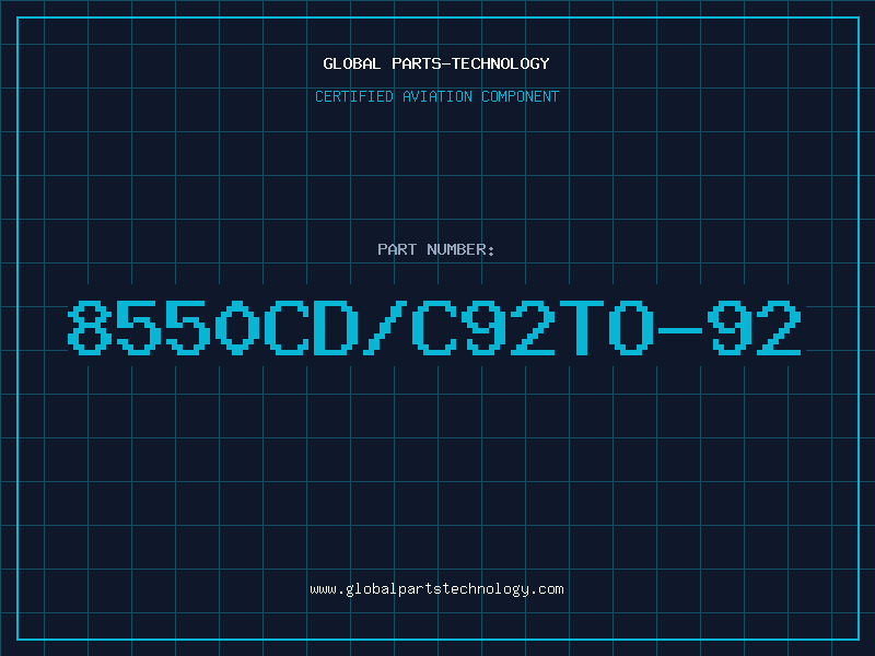 Aviation Part 8550CD/C92TO-92