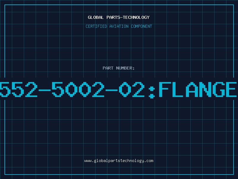 Aviation Part 8552-5002-02:FLANGEM