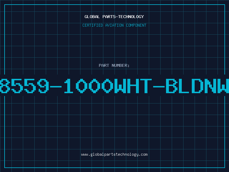 Aviation Part 8559-1000WHT-BLDNW