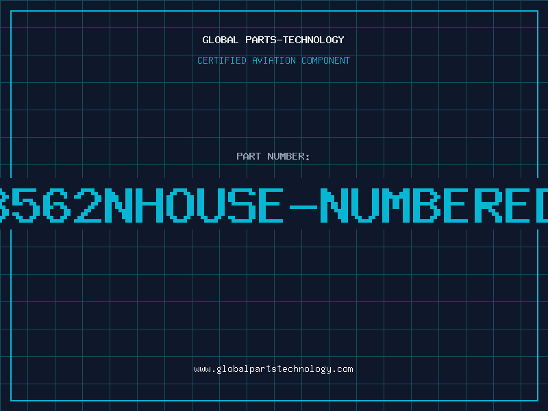 Aviation Part 8562NHOUSE-NUMBERED