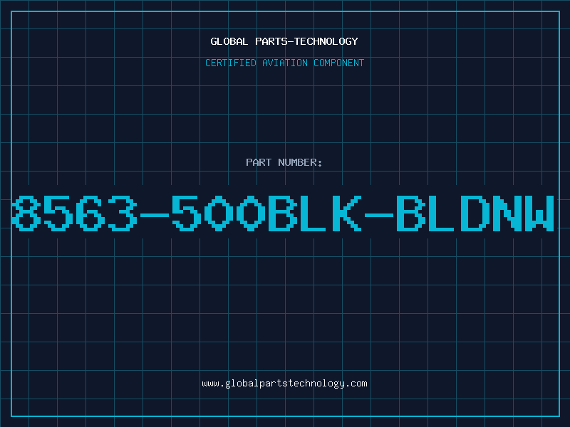 Aviation Part 8563-500BLK-BLDNW