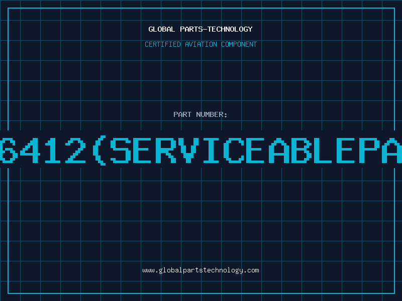 Aviation Part 856412serviceablepart