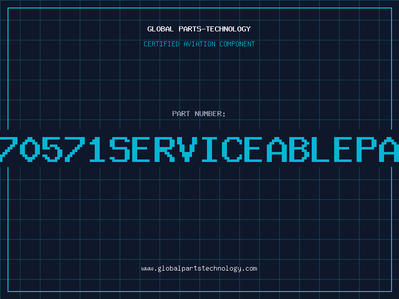 Aviation Part 8570571serviceablepart