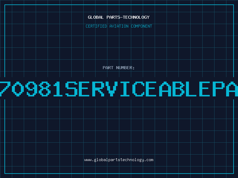 Aviation Part 8570981serviceablepart