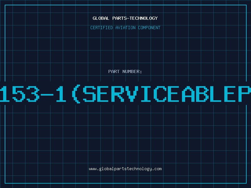Aviation Part 857153-1(serviceablepart