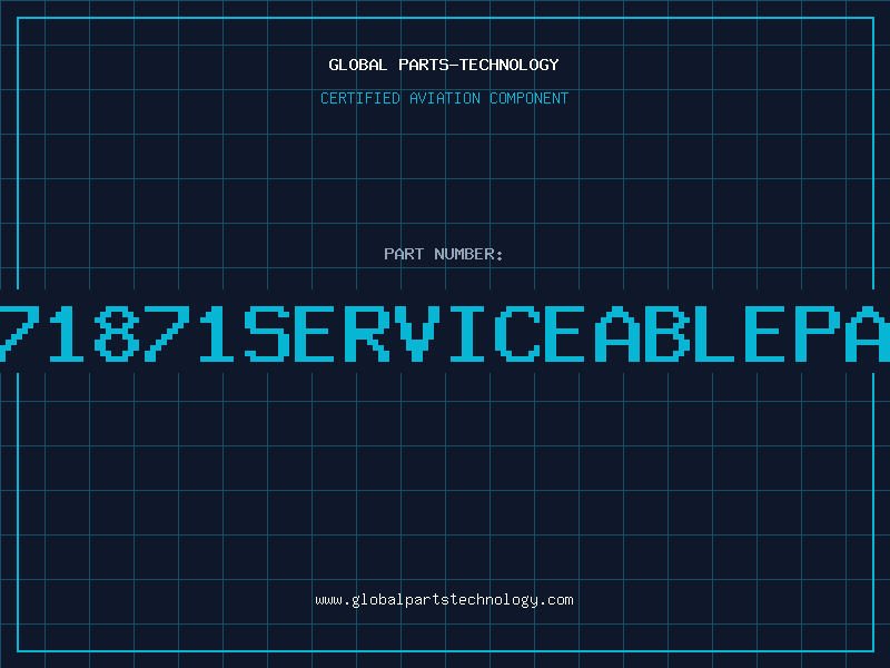 Aviation Part 8571871serviceablepart