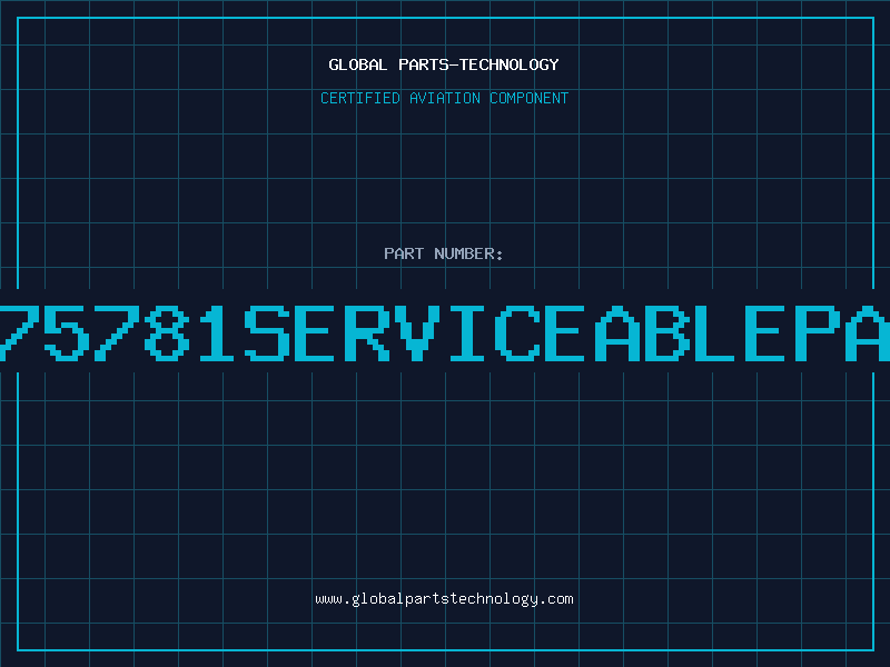 Aviation Part 8575781serviceablepart