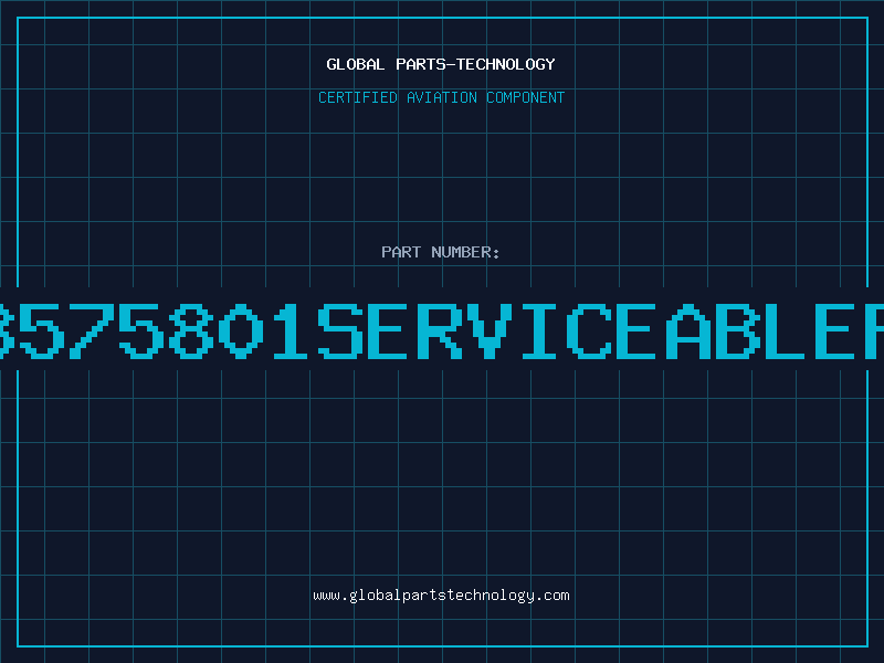 Aviation Part 8575801serviceablep