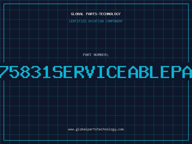 Aviation Part 8575831serviceablepart