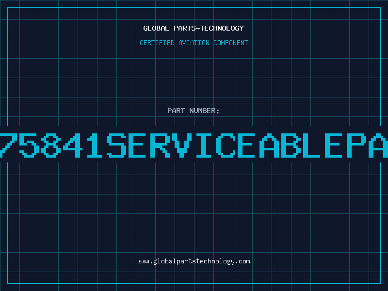 Aviation Part 8575841serviceablepart