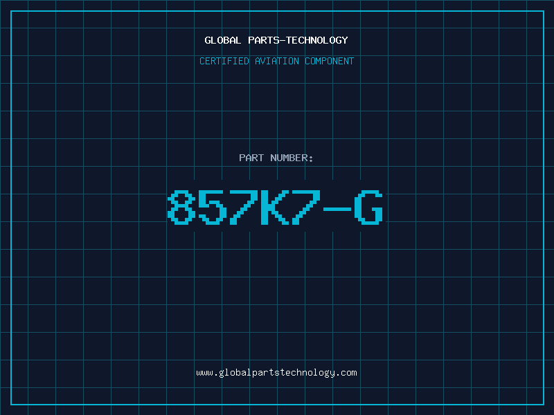 Aviation Part 857K7-G