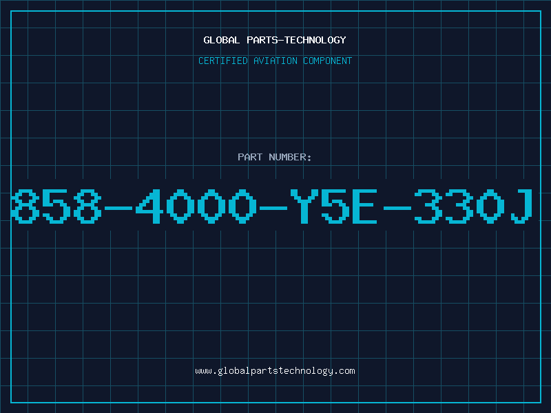 Aviation Part 858-4000-Y5E-330J