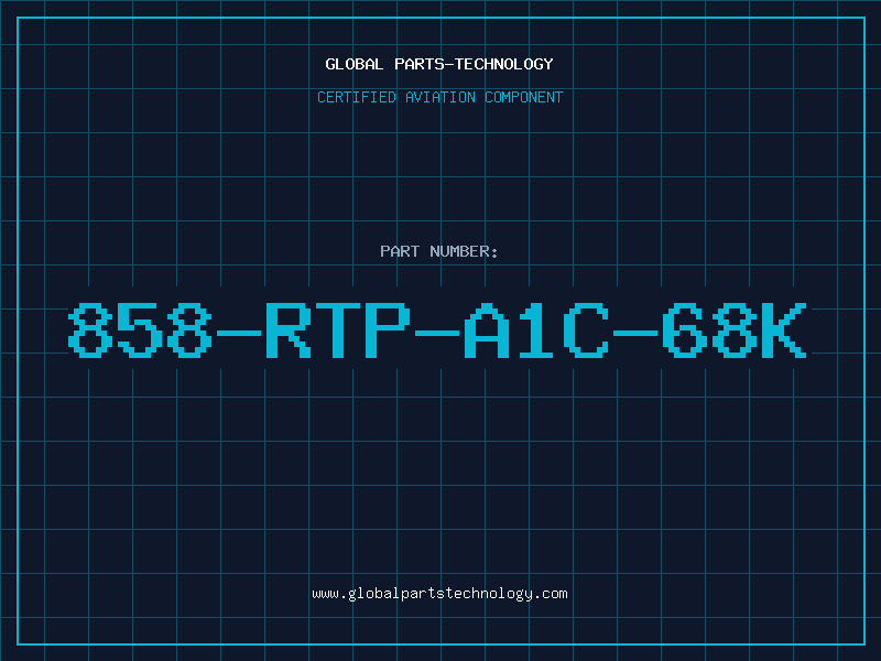 Aviation Part 858-RTP-A1C-68K