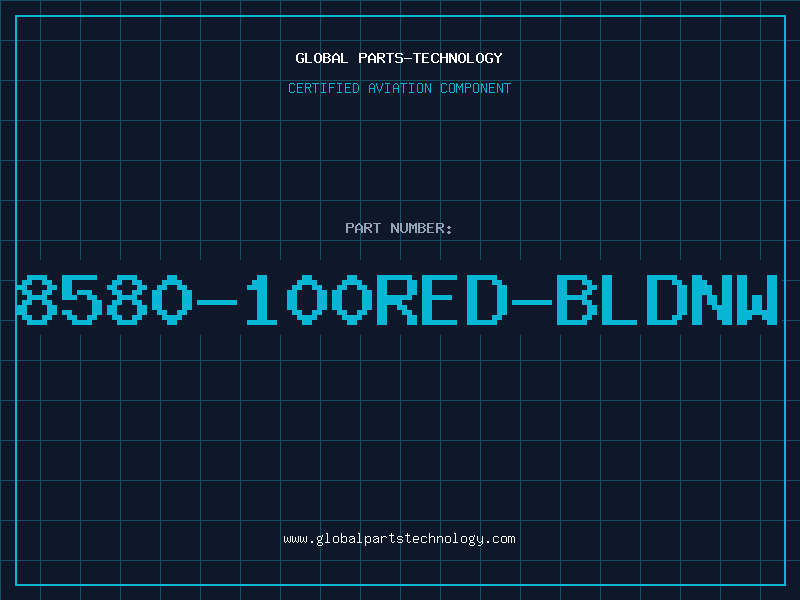Aviation Part 8580-100RED-BLDNW