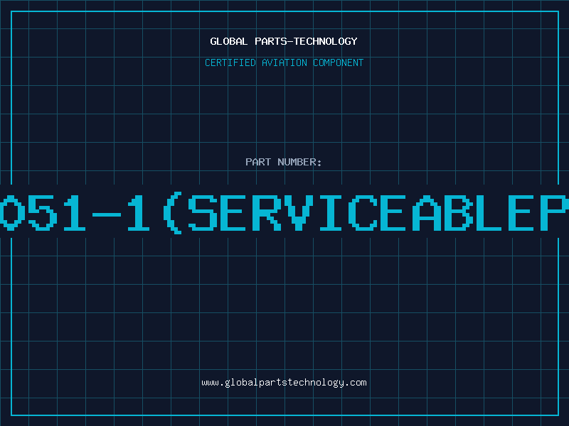 Aviation Part 858051-1(serviceablepart