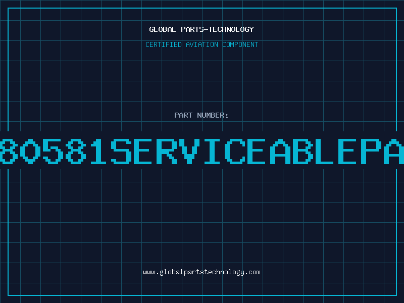 Aviation Part 8580581serviceablepart