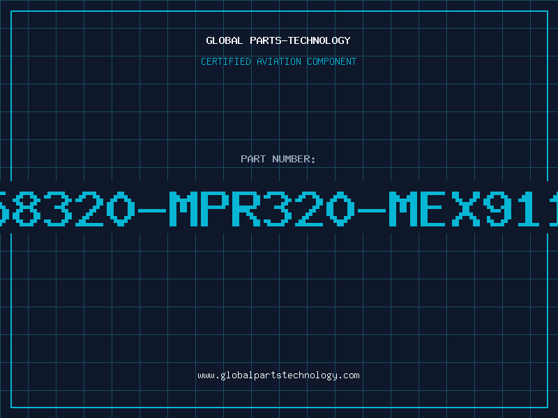 Aviation Part 858320-MPR320-MEX9110