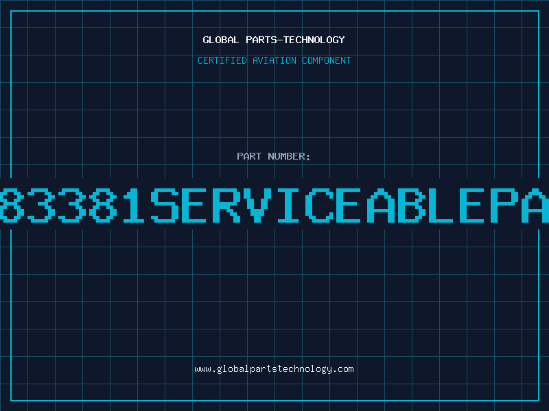Aviation Part 8583381serviceablepart