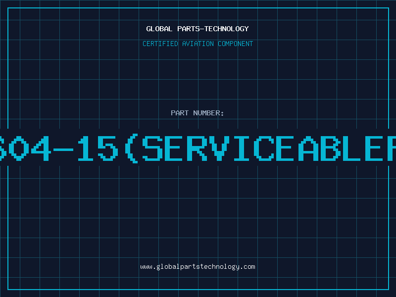 Aviation Part 858604-15(serviceablepart