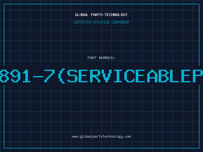 Aviation Part 858891-7(serviceablepart