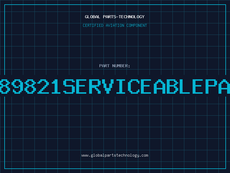 Aviation Part 8589821serviceablepart