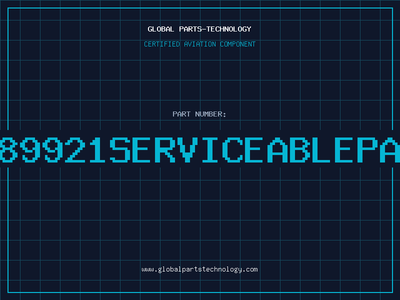 Aviation Part 8589921serviceablepart