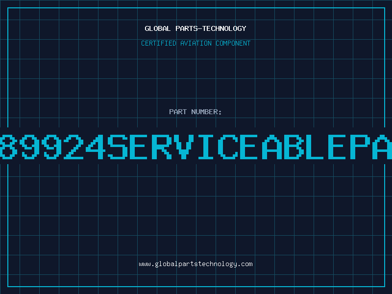 Aviation Part 8589924serviceablepart