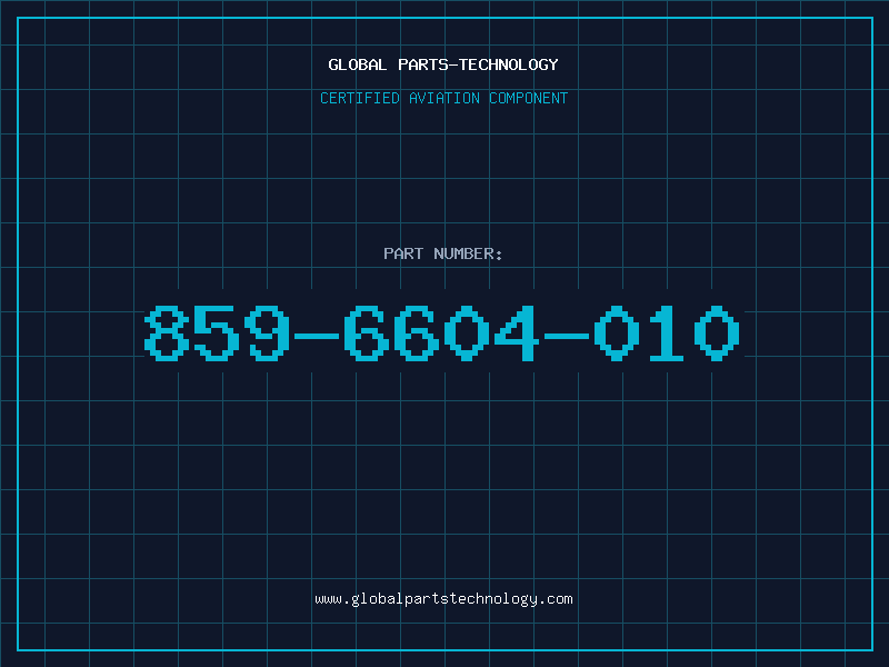 Aviation Part 859-6604-010