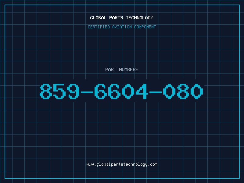 Aviation Part 859-6604-080