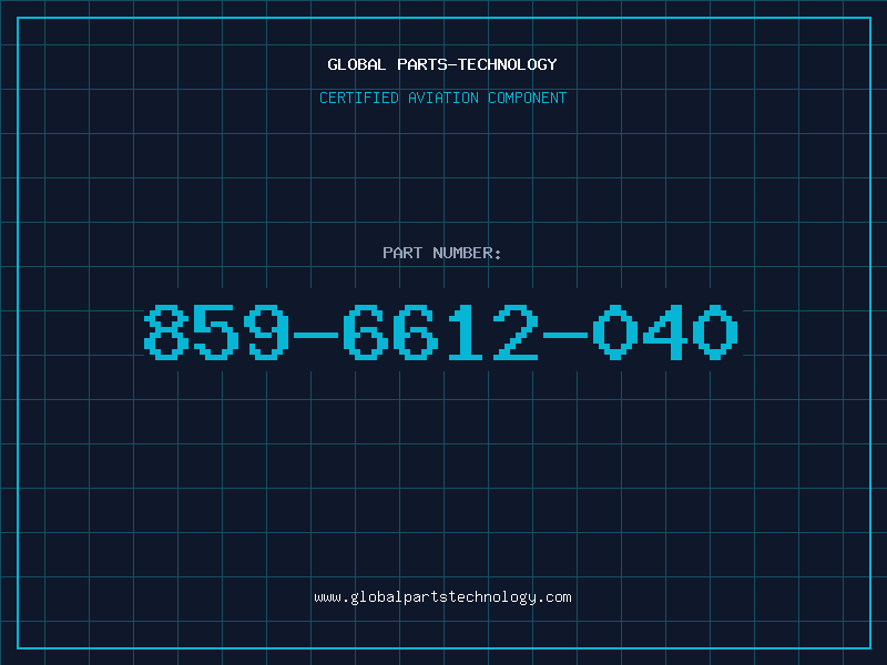 Aviation Part 859-6612-040