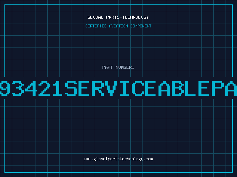 Aviation Part 8593421serviceablepart