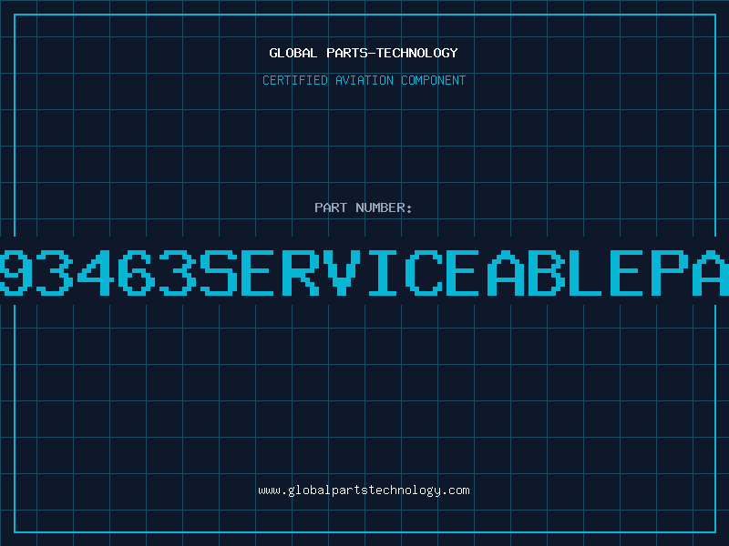 Aviation Part 8593463serviceablepart