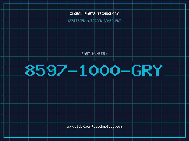 Aviation Part 8597-1000-GRY